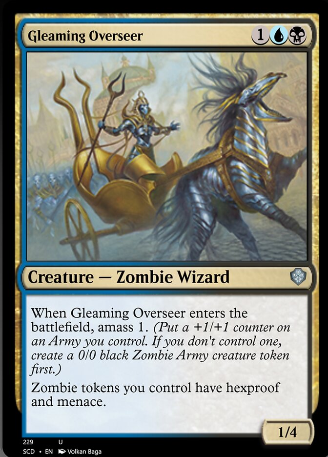 Gleaming Overseer [Starter Commander Decks] | Deep Dive Games St. Marys