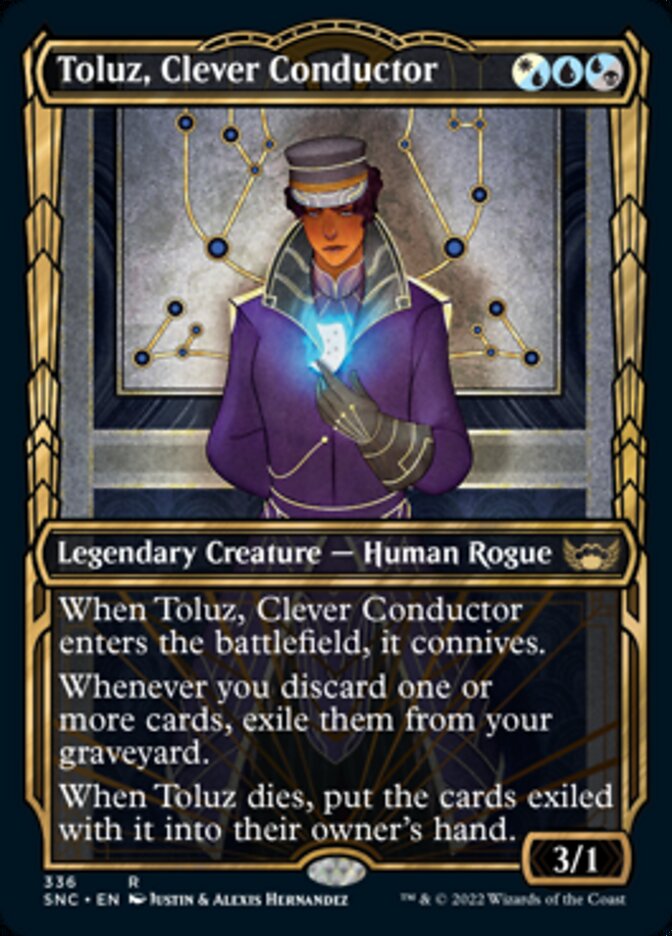 Toluz, Clever Conductor (Showcase Golden Age) [Streets of New Capenna] | Deep Dive Games St. Marys