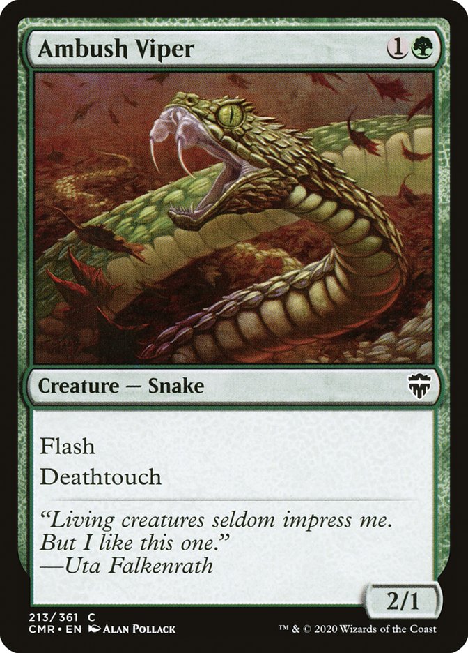 Ambush Viper [Commander Legends] | Deep Dive Games St. Marys