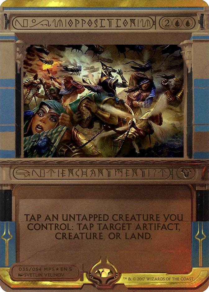 Opposition (Invocation) [Amonkhet Invocations] | Deep Dive Games St. Marys