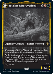 Tovolar, Dire Overlord // Tovolar, the Midnight Scourge [Innistrad: Double Feature] | Deep Dive Games St. Marys