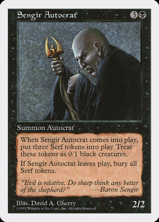 Sengir Autocrat [Fifth Edition] | Deep Dive Games St. Marys
