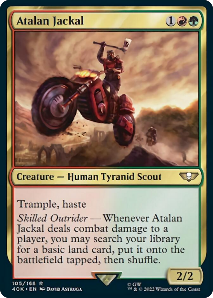 Atalan Jackal (Surge Foil) [Warhammer 40,000] | Deep Dive Games St. Marys