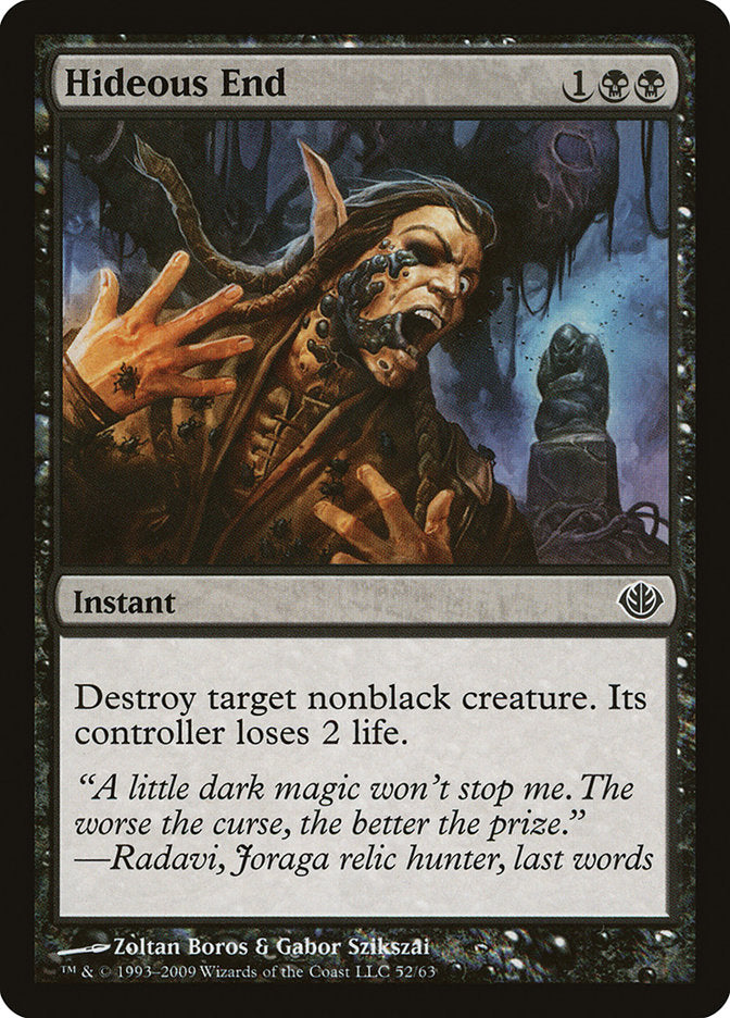 Hideous End [Duel Decks: Garruk vs. Liliana] | Deep Dive Games St. Marys