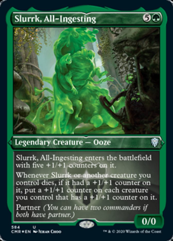 Slurrk, All-Ingesting (Etched) [Commander Legends] | Deep Dive Games St. Marys