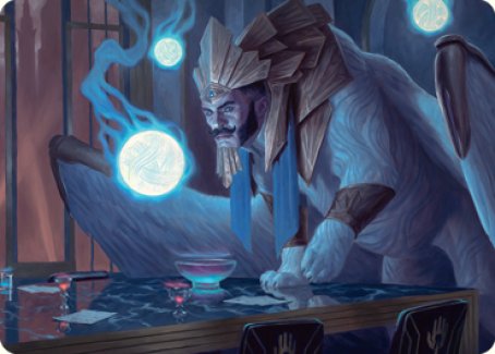 Tivit, Seller of Secrets Art Card [Streets of New Capenna Art Series] | Deep Dive Games St. Marys