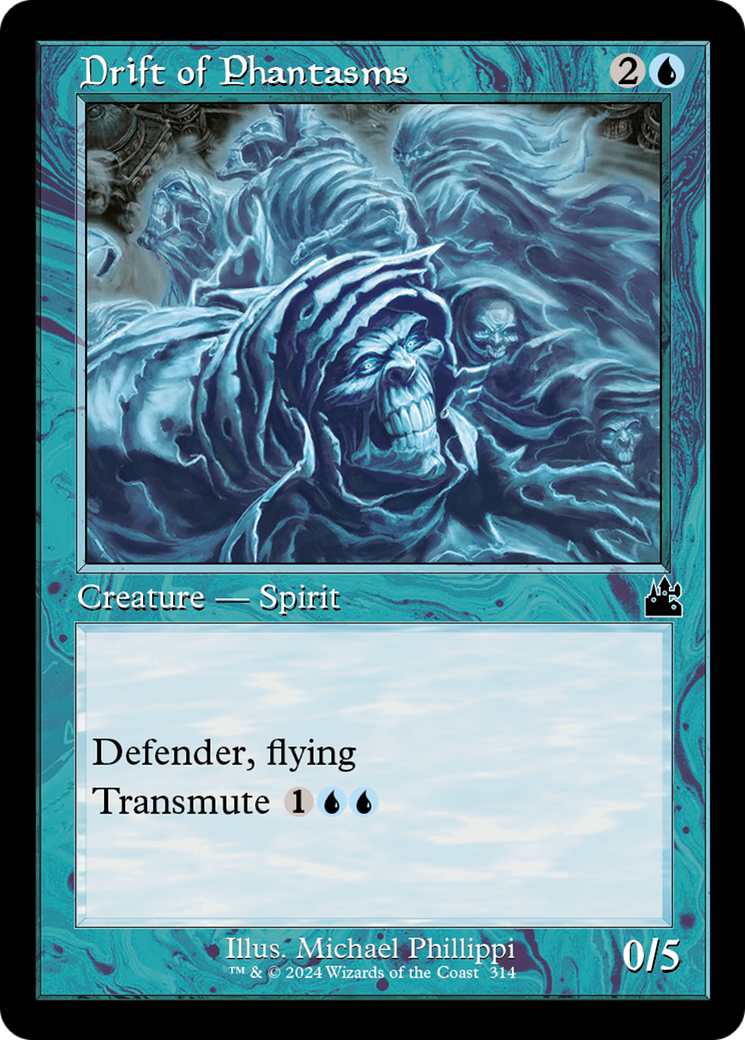 Drift of Phantasms (Retro Frame) [Ravnica Remastered] | Deep Dive Games St. Marys