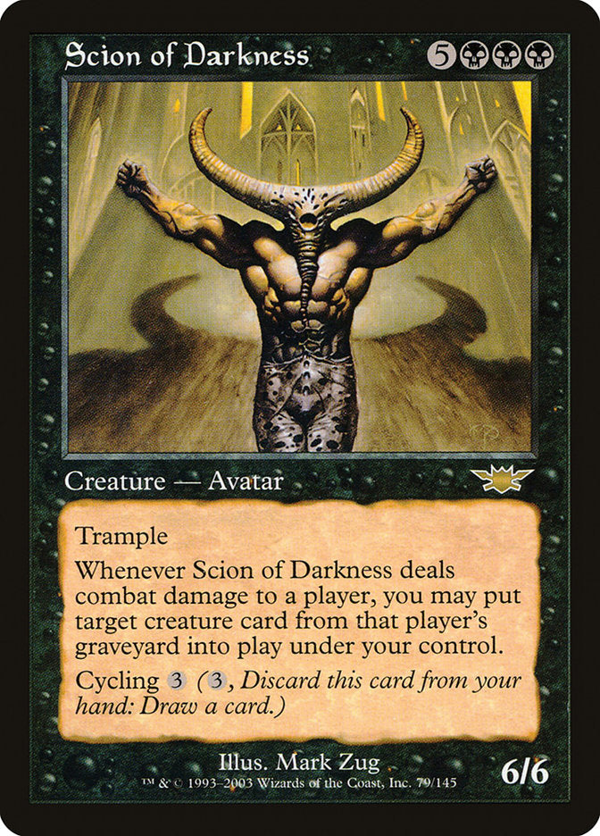 Scion of Darkness [Legions] | Deep Dive Games St. Marys