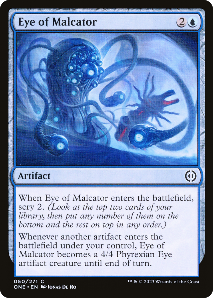 Eye of Malcator [Phyrexia: All Will Be One] | Deep Dive Games St. Marys