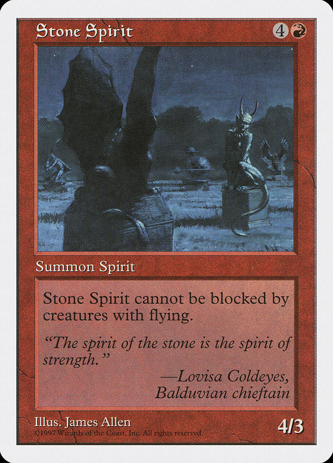 Stone Spirit [Fifth Edition] | Deep Dive Games St. Marys