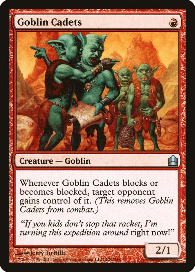 Goblin Cadets [Commander 2011] | Deep Dive Games St. Marys