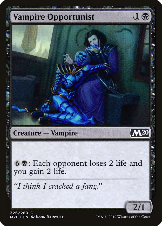 Vampire Opportunist [Core Set 2020] | Deep Dive Games St. Marys