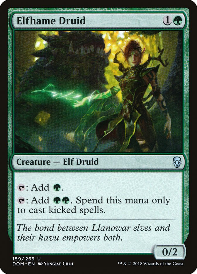 Elfhame Druid [Dominaria] | Deep Dive Games St. Marys
