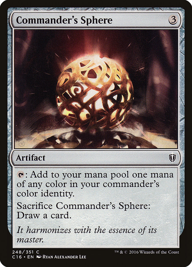 Commander's Sphere [Commander 2016] | Deep Dive Games St. Marys