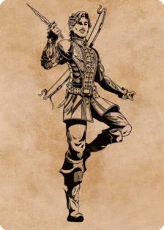 Astarion, the Decadent Art Card [Commander Legends: Battle for Baldur's Gate Art Series] | Deep Dive Games St. Marys
