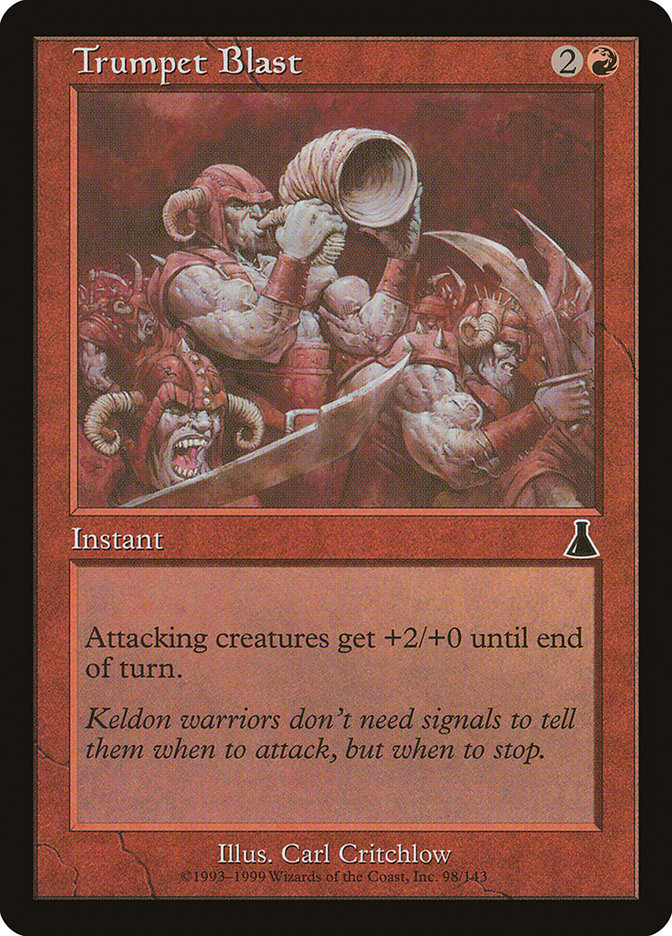 Trumpet Blast [Urza's Destiny] | Deep Dive Games St. Marys