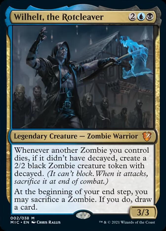 Wilhelt, the Rotcleaver [Innistrad: Midnight Hunt Commander] | Deep Dive Games St. Marys