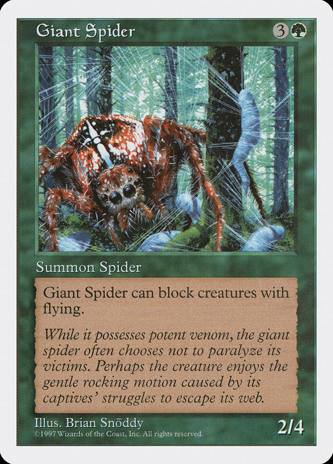 Giant Spider [Fifth Edition] | Deep Dive Games St. Marys