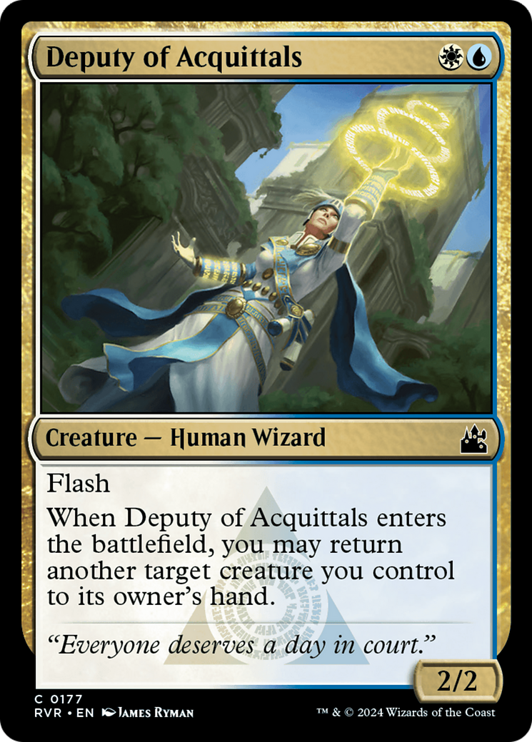 Deputy of Acquittals [Ravnica Remastered] | Deep Dive Games St. Marys