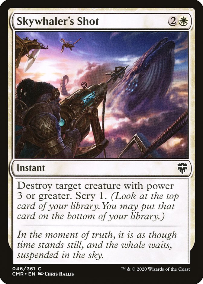 Skywhaler's Shot [Commander Legends] | Deep Dive Games St. Marys