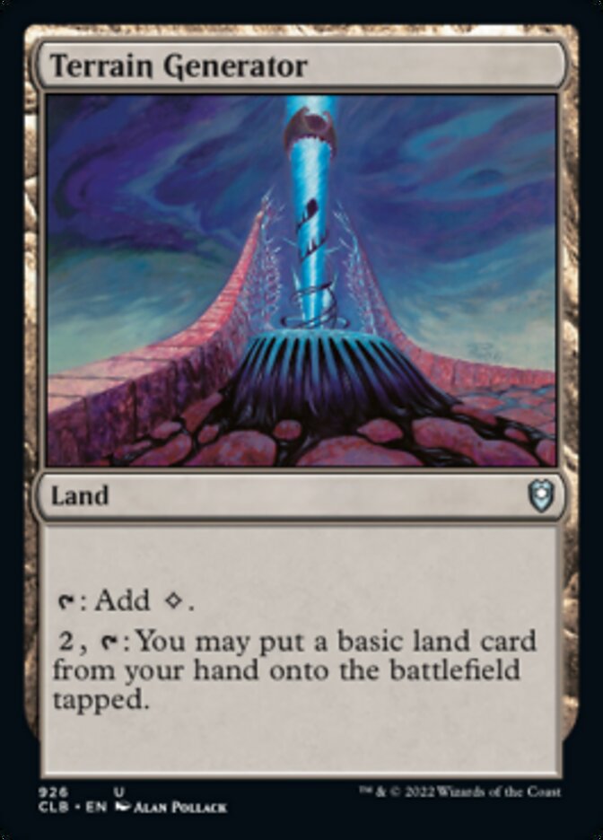 Terrain Generator [Commander Legends: Battle for Baldur's Gate] | Deep Dive Games St. Marys