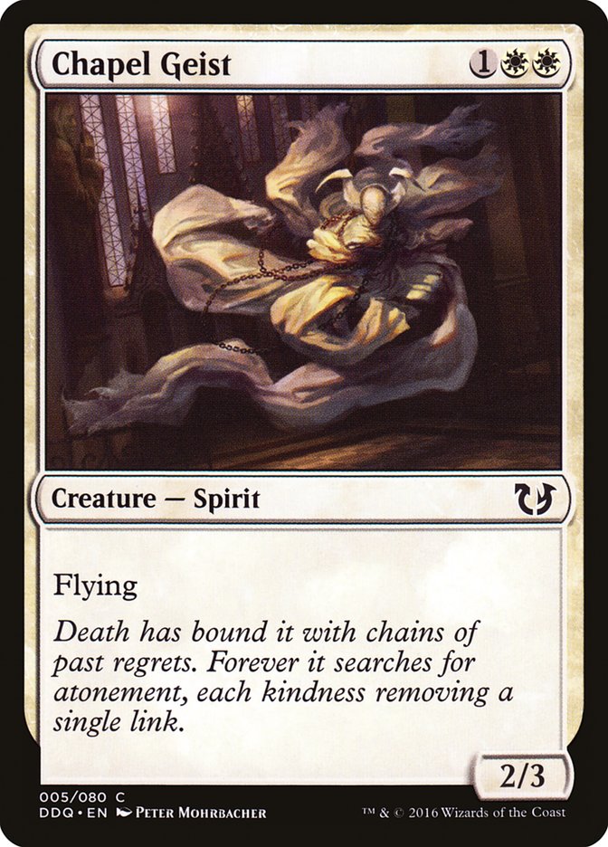 Chapel Geist [Duel Decks: Blessed vs. Cursed] | Deep Dive Games St. Marys