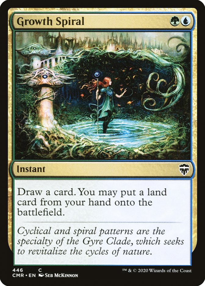 Growth Spiral [Commander Legends] | Deep Dive Games St. Marys
