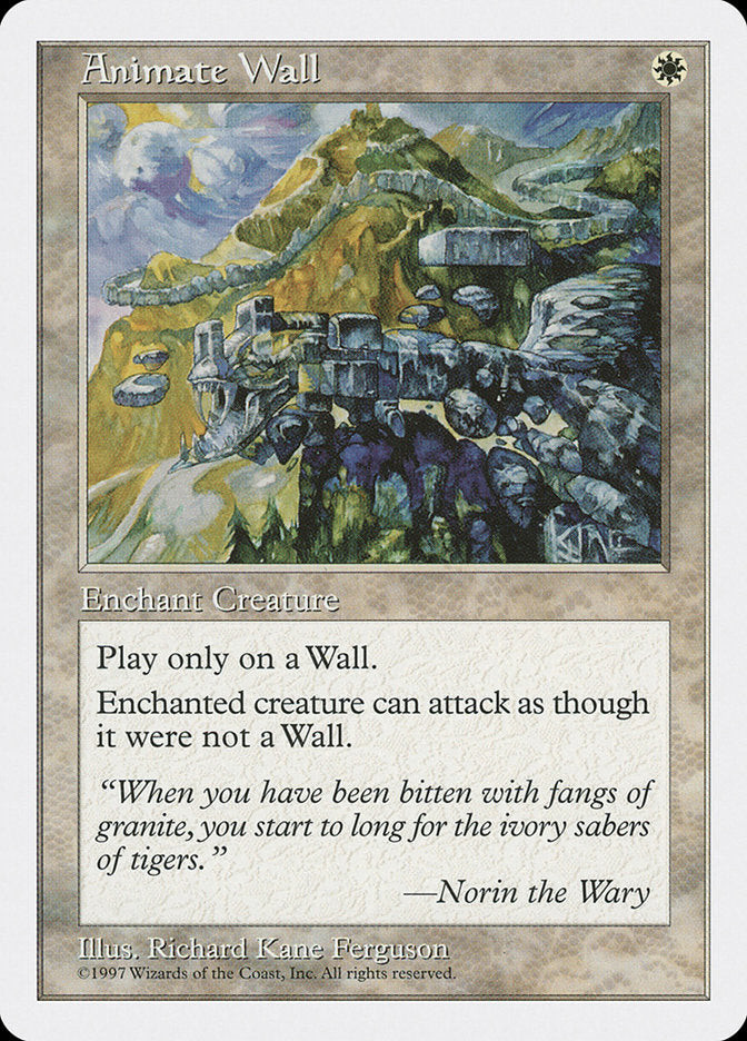 Animate Wall [Fifth Edition] | Deep Dive Games St. Marys