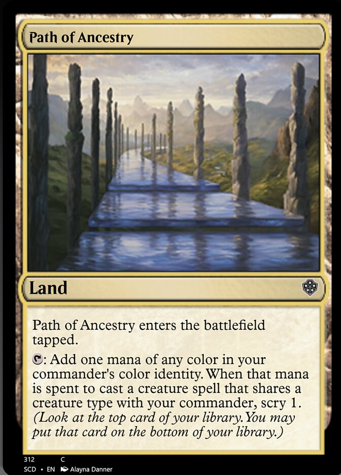 Path of Ancestry [Starter Commander Decks] | Deep Dive Games St. Marys