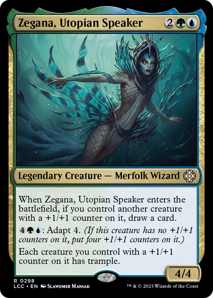 Zegana, Utopian Speaker [The Lost Caverns of Ixalan Commander] | Deep Dive Games St. Marys