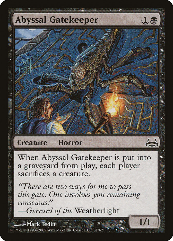 Abyssal Gatekeeper [Duel Decks: Divine vs. Demonic] | Deep Dive Games St. Marys