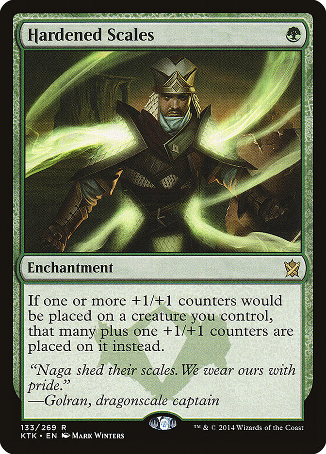 Hardened Scales [Khans of Tarkir] | Deep Dive Games St. Marys