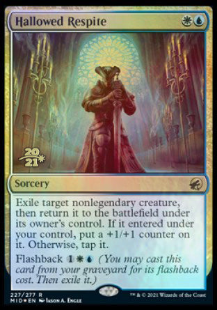 Hallowed Respite [Innistrad: Midnight Hunt Prerelease Promos] | Deep Dive Games St. Marys