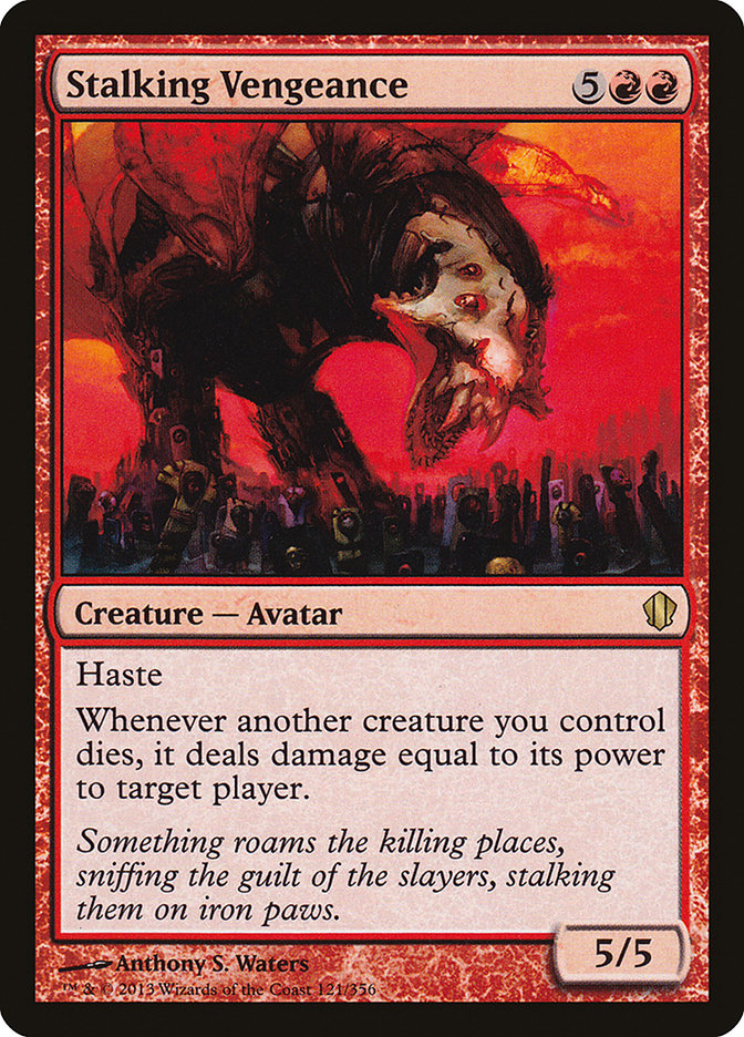 Stalking Vengeance [Commander 2013] | Deep Dive Games St. Marys