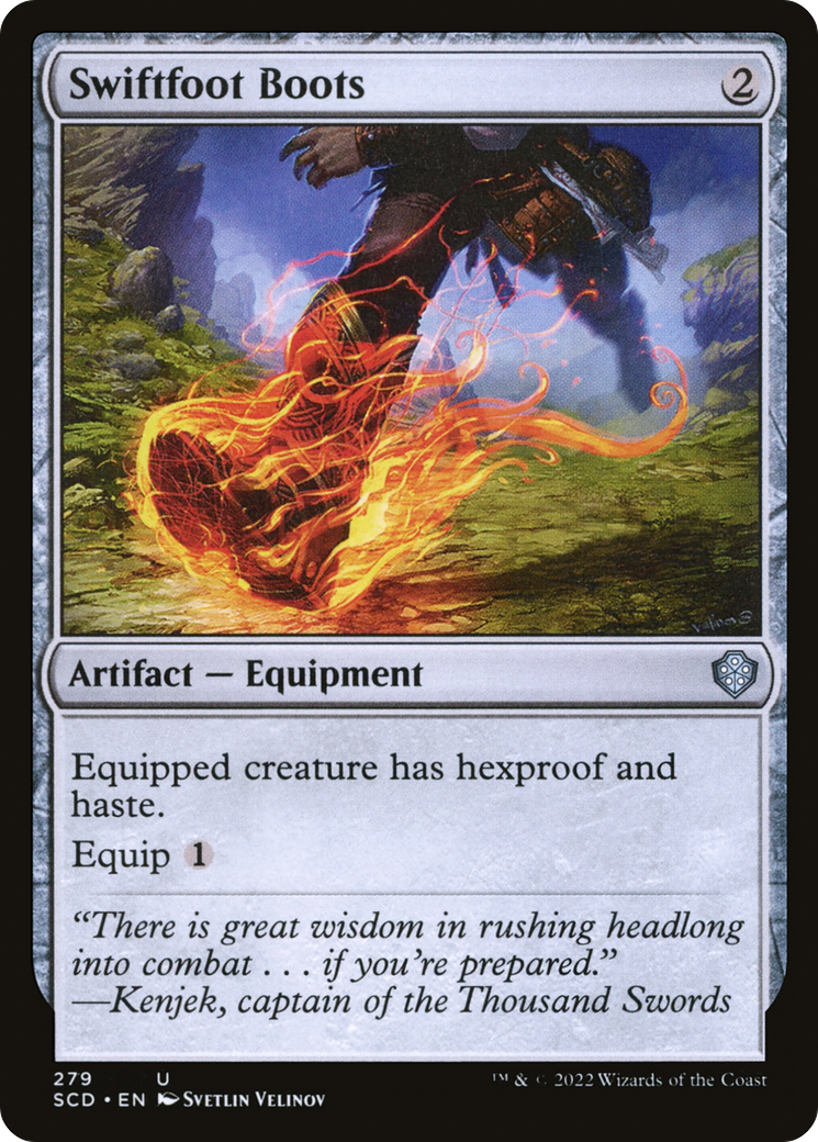 Swiftfoot Boots [Starter Commander Decks] | Deep Dive Games St. Marys