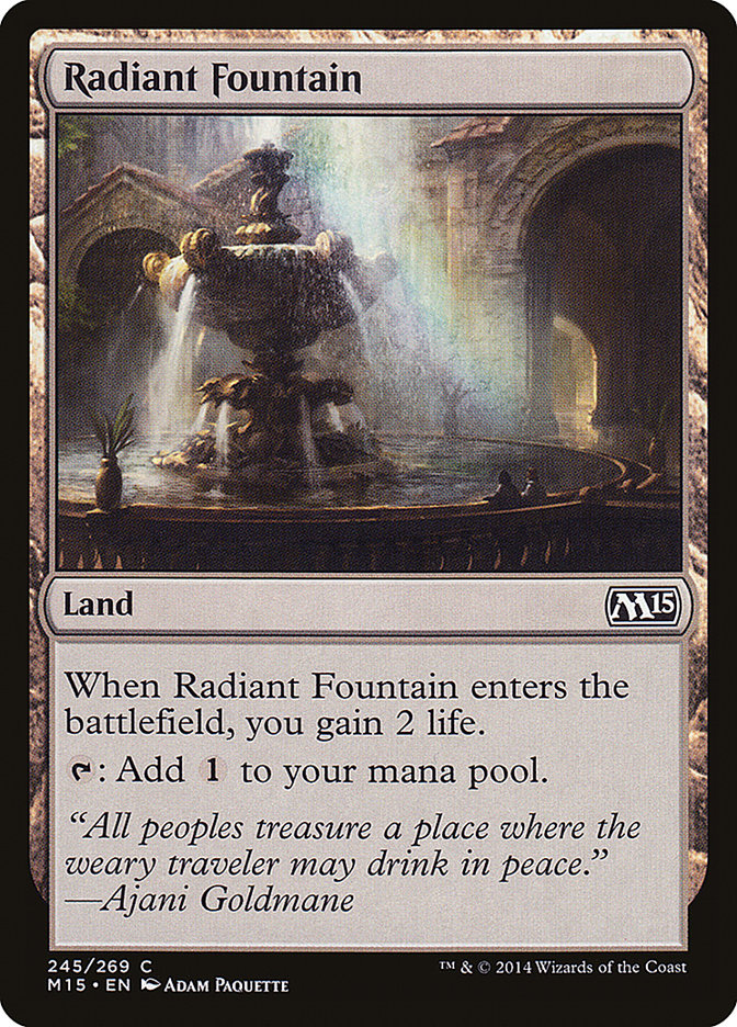 Radiant Fountain [Magic 2015] | Deep Dive Games St. Marys