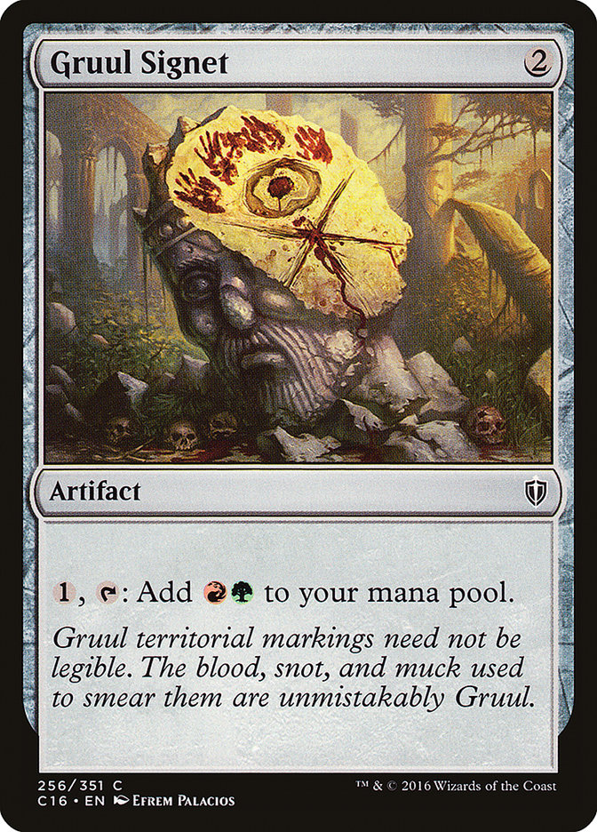 Gruul Signet [Commander 2016] | Deep Dive Games St. Marys