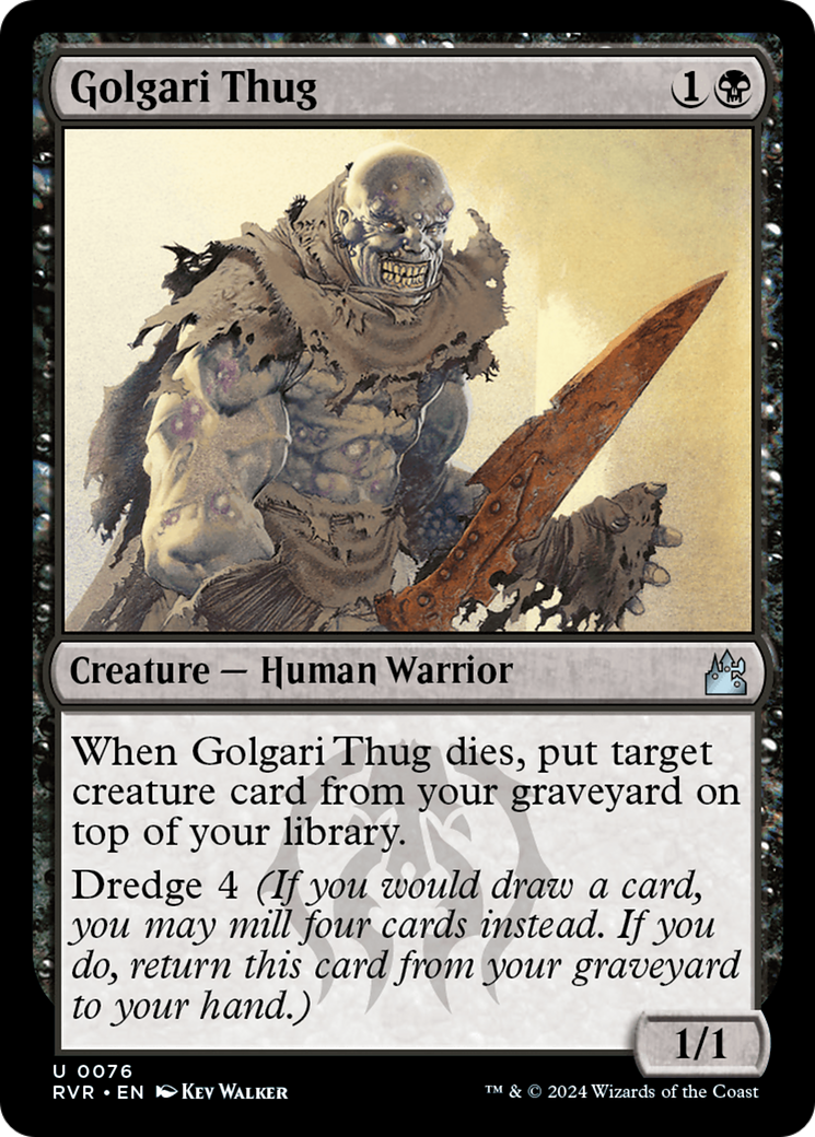 Golgari Thug [Ravnica Remastered] | Deep Dive Games St. Marys
