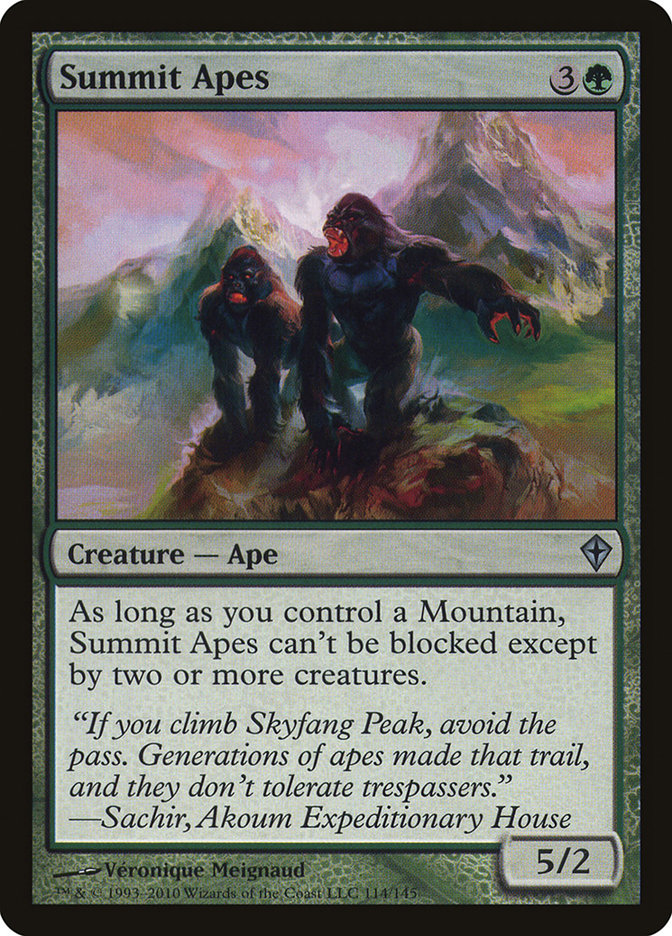 Summit Apes [Worldwake] | Deep Dive Games St. Marys