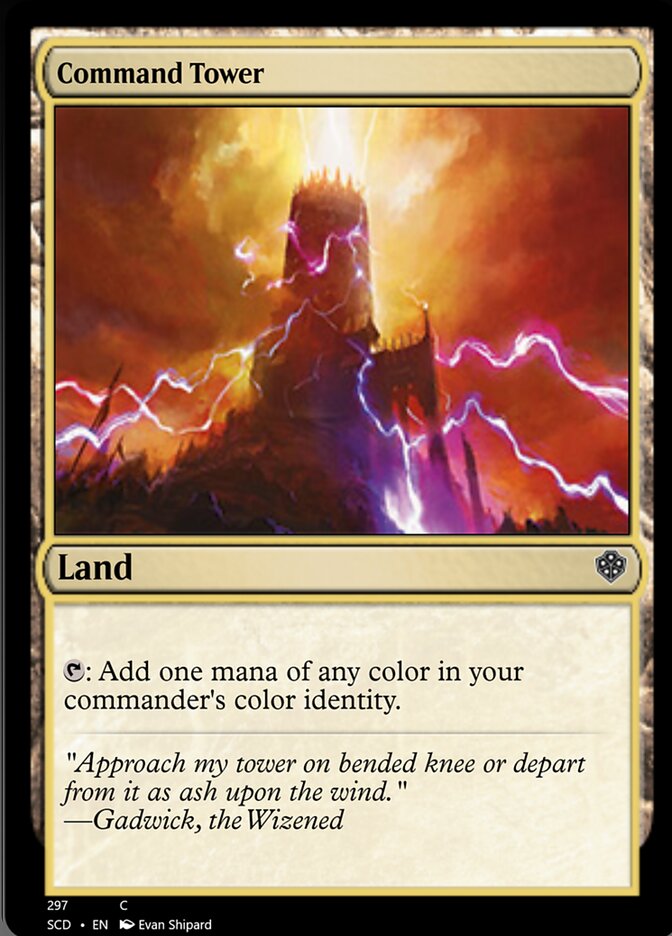 Command Tower [Starter Commander Decks] | Deep Dive Games St. Marys