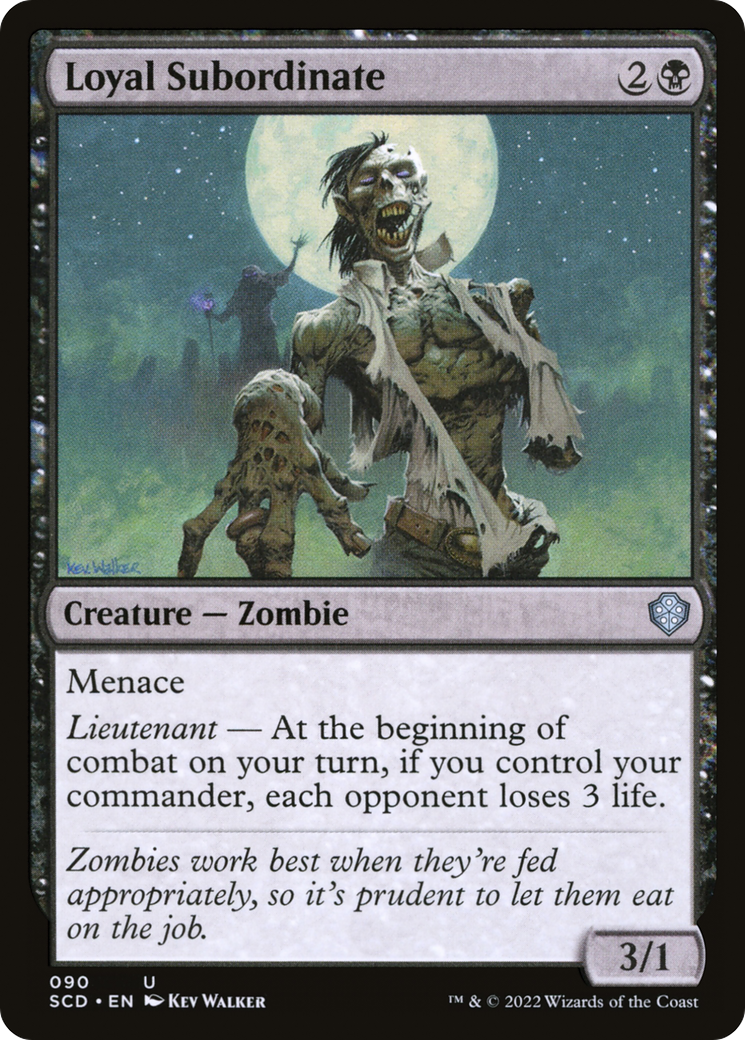Loyal Subordinate [Starter Commander Decks] | Deep Dive Games St. Marys