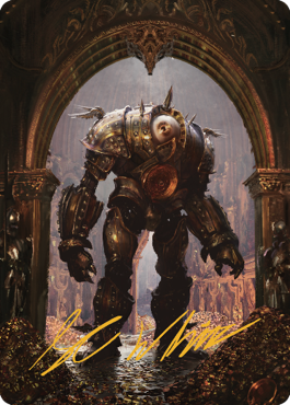 Marut Art Card (Gold-Stamped Signature) [Commander Legends: Battle for Baldur's Gate Art Series] | Deep Dive Games St. Marys