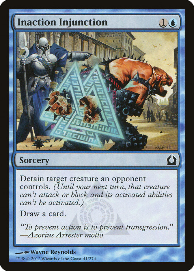 Inaction Injunction [Return to Ravnica] | Deep Dive Games St. Marys