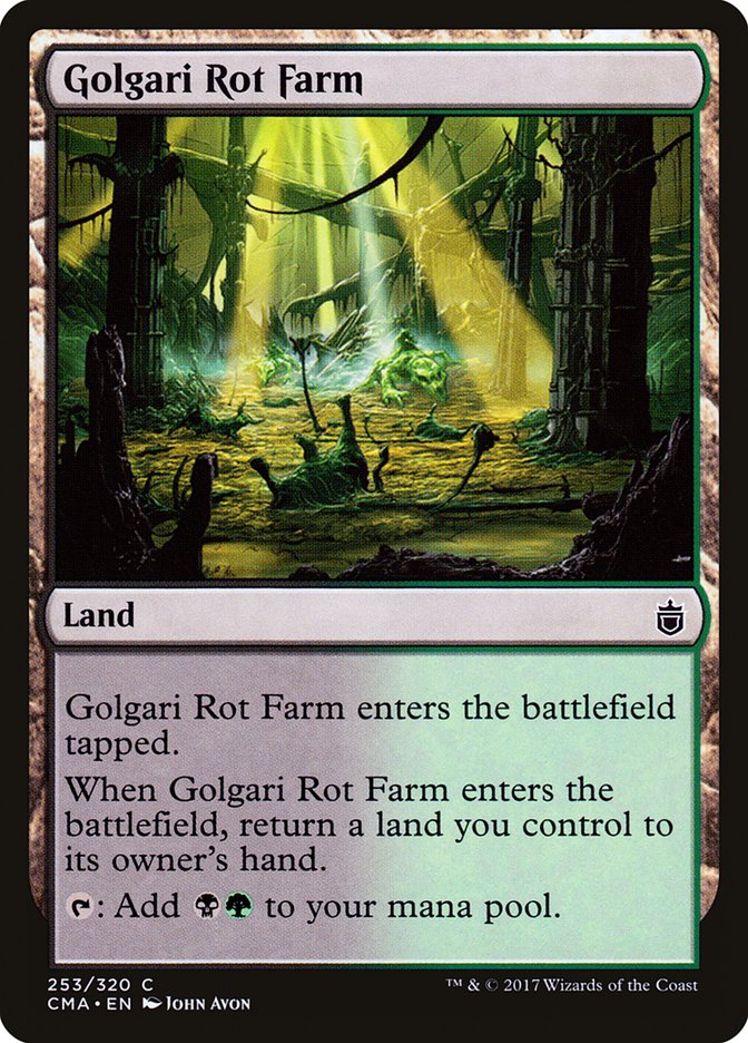 Golgari Rot Farm [Commander Anthology] | Deep Dive Games St. Marys