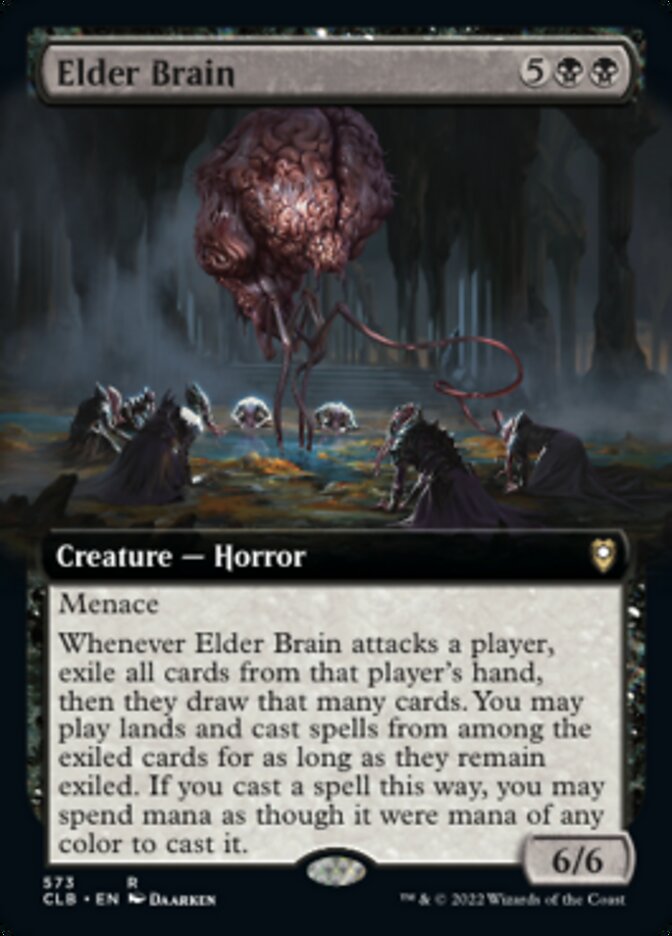 Elder Brain (Extended Art) [Commander Legends: Battle for Baldur's Gate] | Deep Dive Games St. Marys