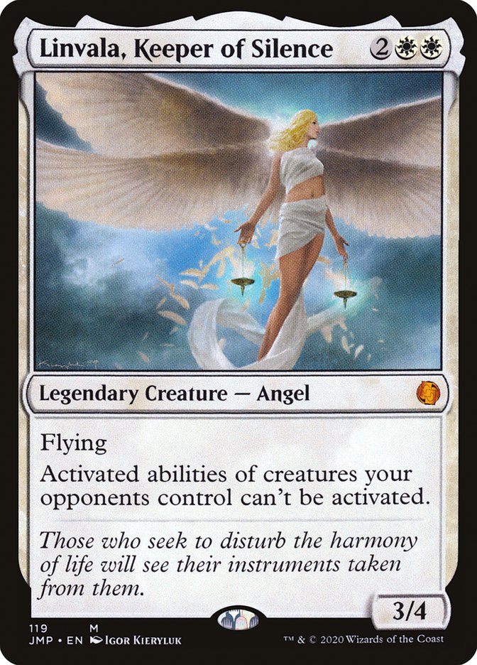 Linvala, Keeper of Silence [Jumpstart] | Deep Dive Games St. Marys