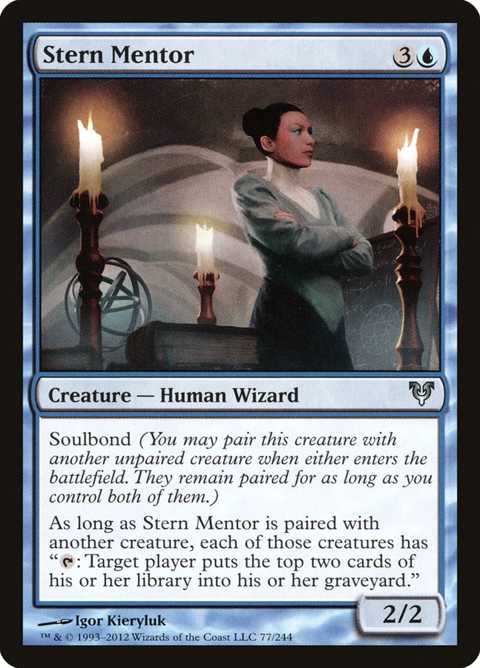 Stern Mentor [Avacyn Restored] | Deep Dive Games St. Marys