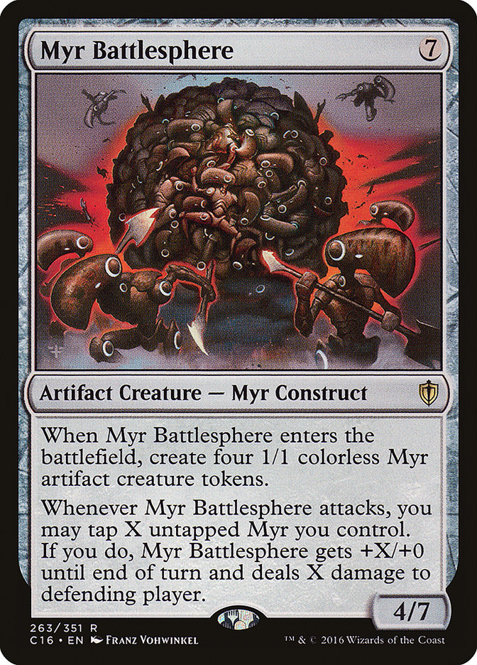 Myr Battlesphere [Commander 2016] | Deep Dive Games St. Marys