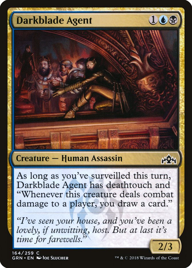 Darkblade Agent [Guilds of Ravnica] | Deep Dive Games St. Marys