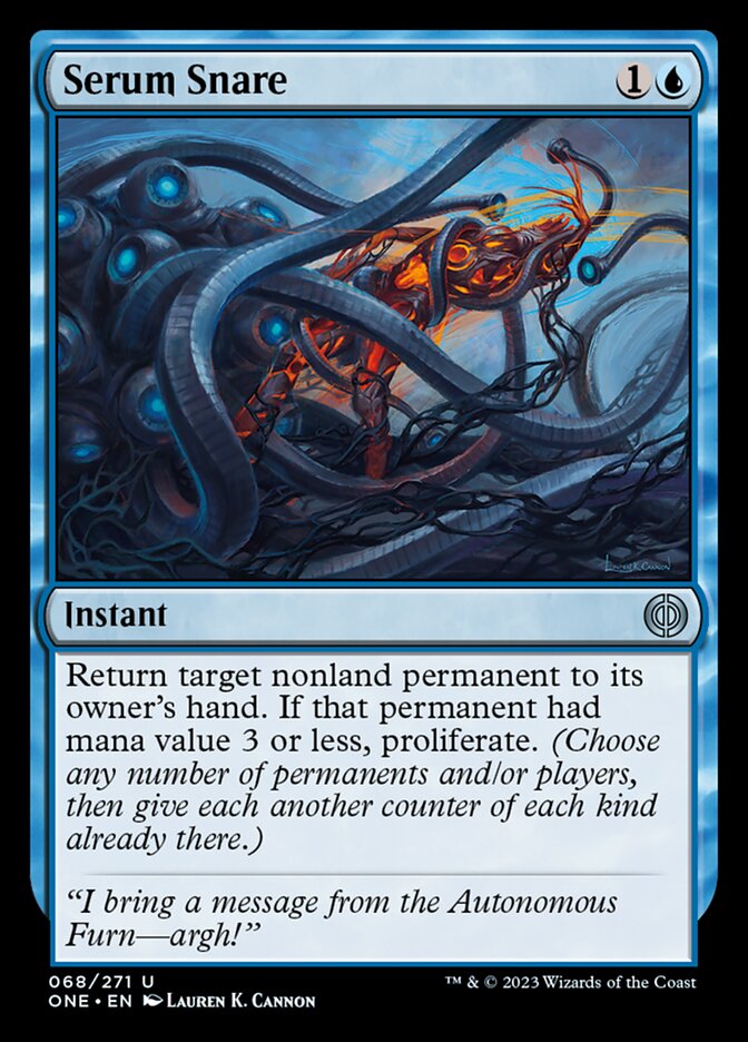 Serum Snare [Phyrexia: All Will Be One] | Deep Dive Games St. Marys
